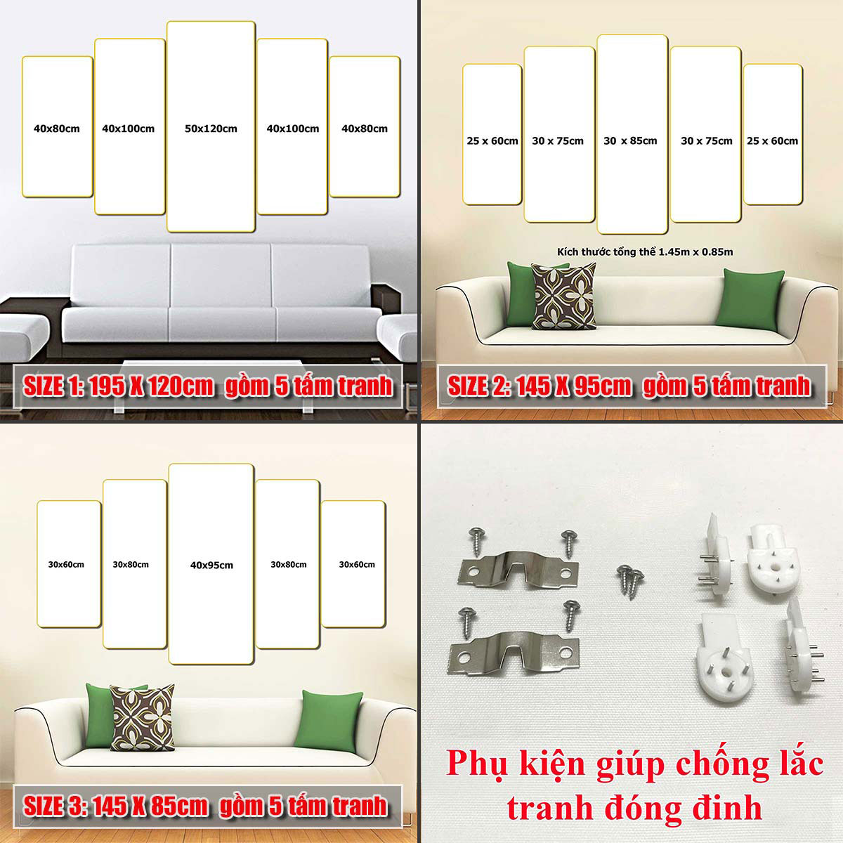 Tranh phòng khách - mã đáo thành công - Tranh in cán pvc gương / lụa kim sa: 1392L5