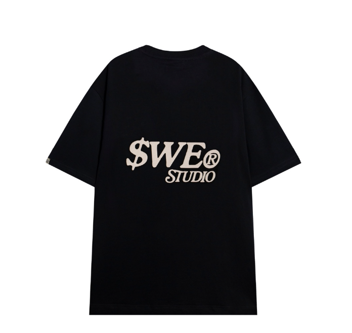 SWE - Áo thun unisex MONEY TEE tay lỡ form rộng in chữ cotton thoáng mát