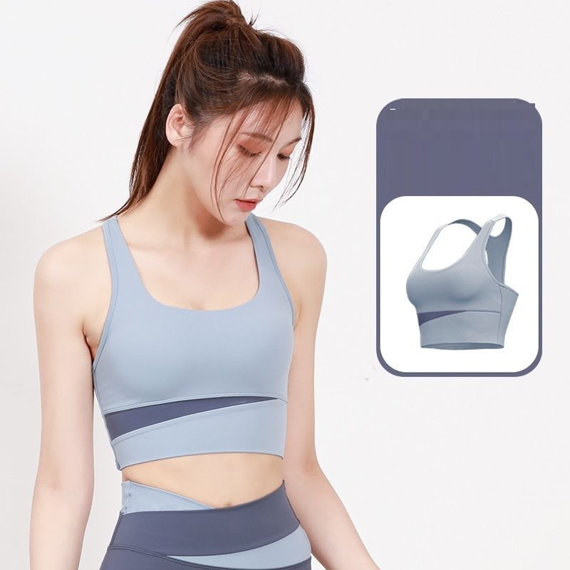 Áo Bra Tập Gym yoga, aerobic nữ, Sexy tôn vòng ngực, co giãn tốt, mặc ôm dáng có mút đệm
