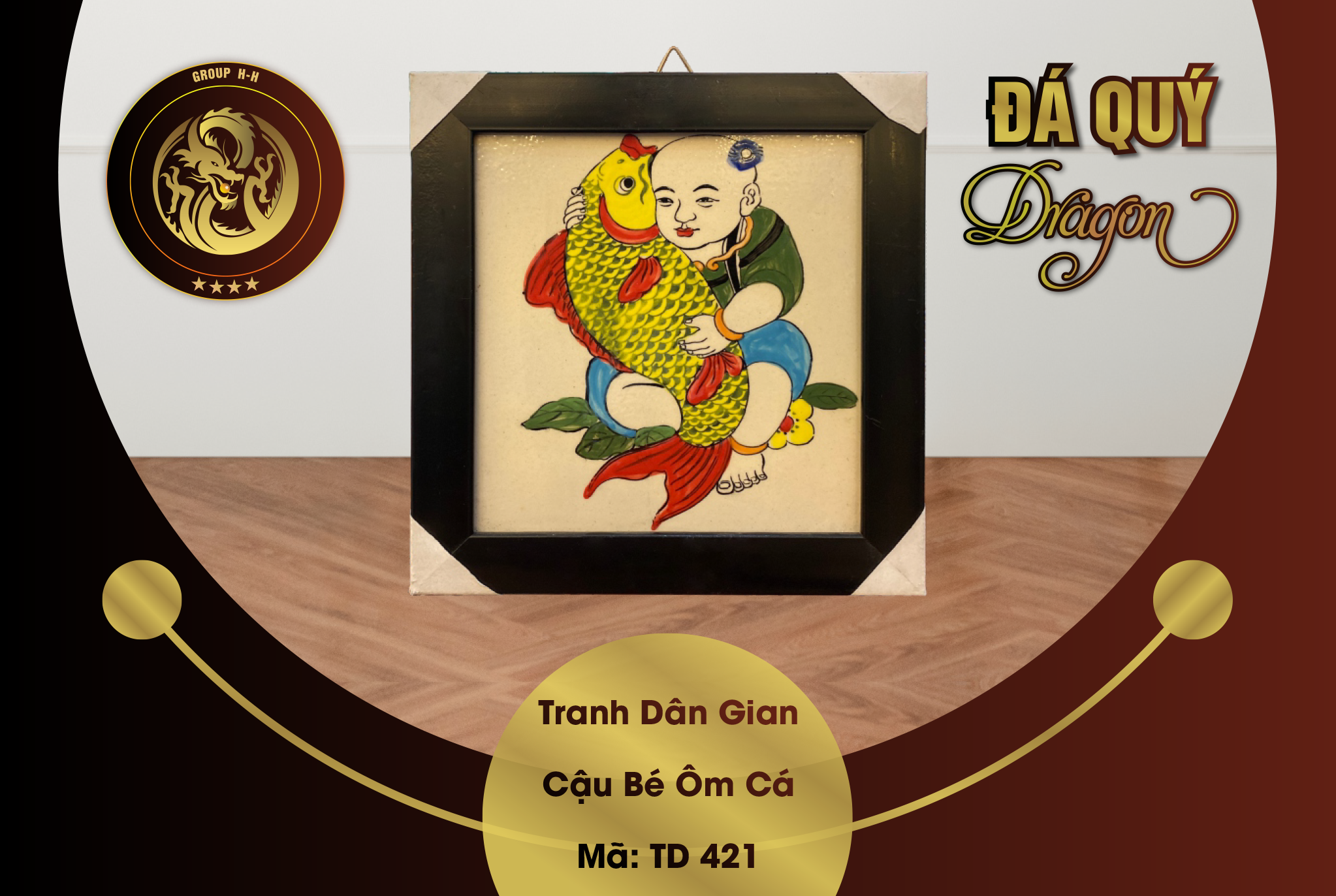 Tranh Dân Gian Đông Hồ Các Loại TD Bát Tràng