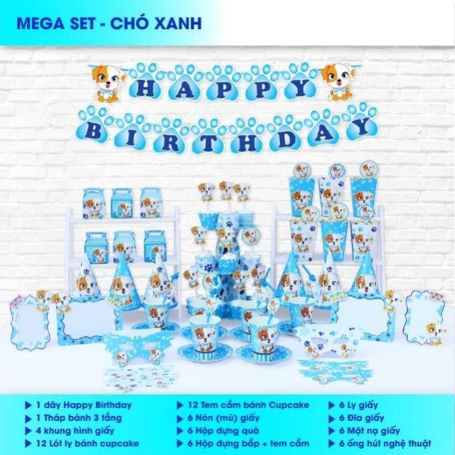 2 MÀU sét chó sinh nhật 1 tuổi