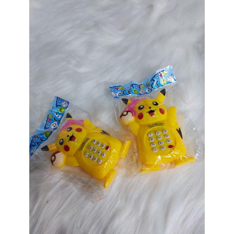 Đồ chơi điện thoai pikachu có nhạc siêu dễ thương