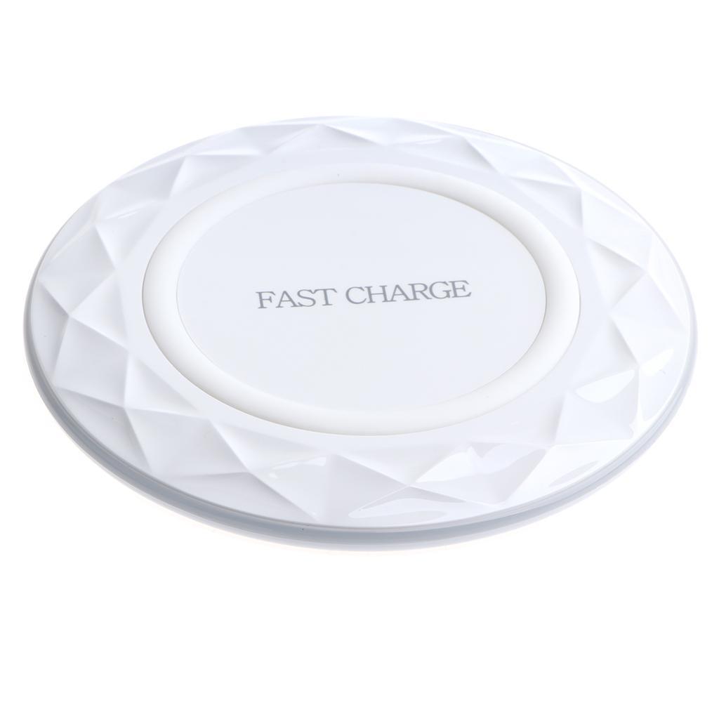 Thin Wireless Charger Charging Pad Fast Charge Base Stand Holder