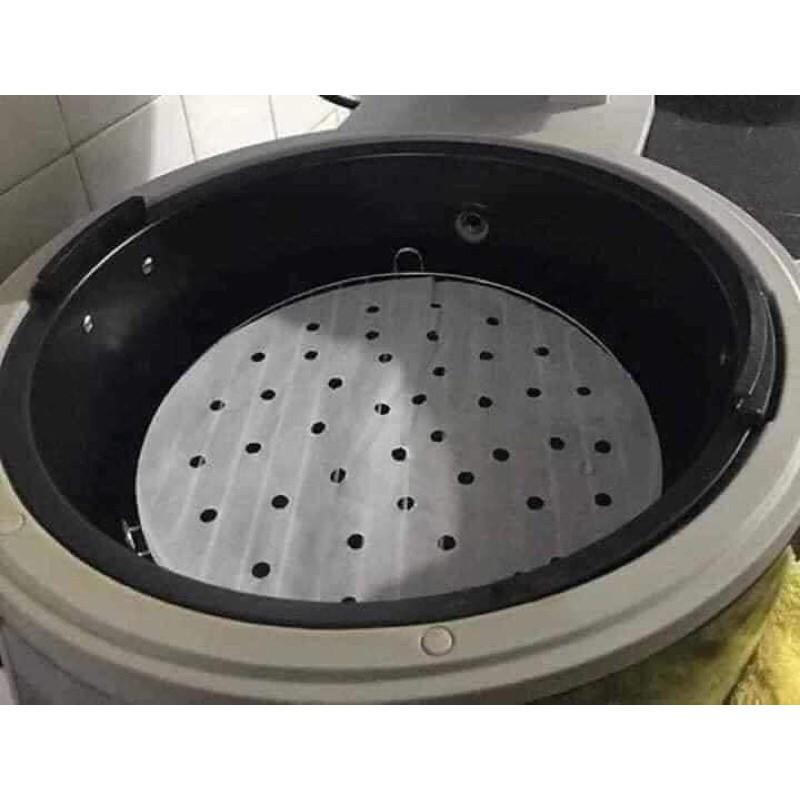 Giấy nến cho nồi chiên không dầu size 23cm tệp 100 tờ