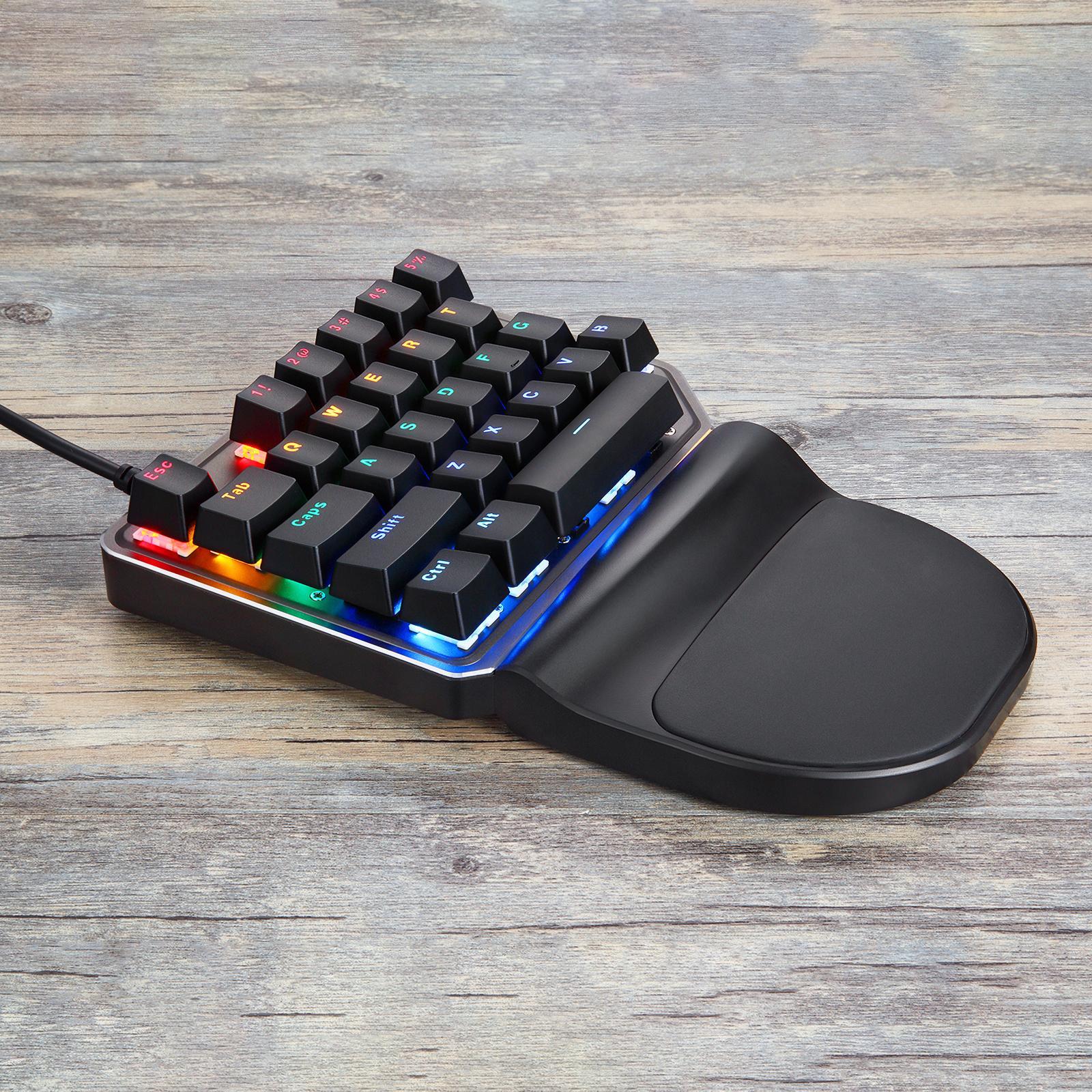 Kokiya K27 Handed USB Mechanical Gaming Keyboard 27-Key Mini Mechanical