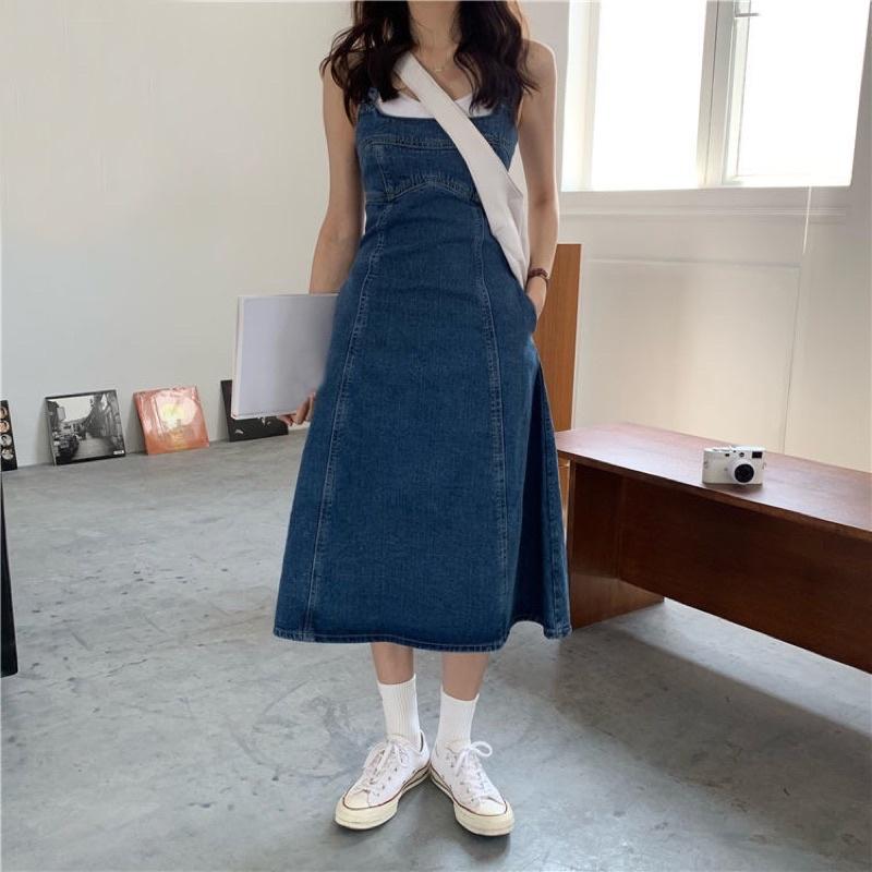 VÁY YẾM BÒ 2 DÂY DEMIN ULLAZANH CAO CẤP