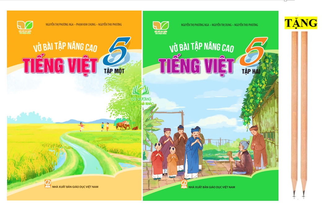 Sách - Combo Vở bài tập nâng cao Toán + Tiếng Việt lớp 5 (Kết nối tri thức với cuộc sống)