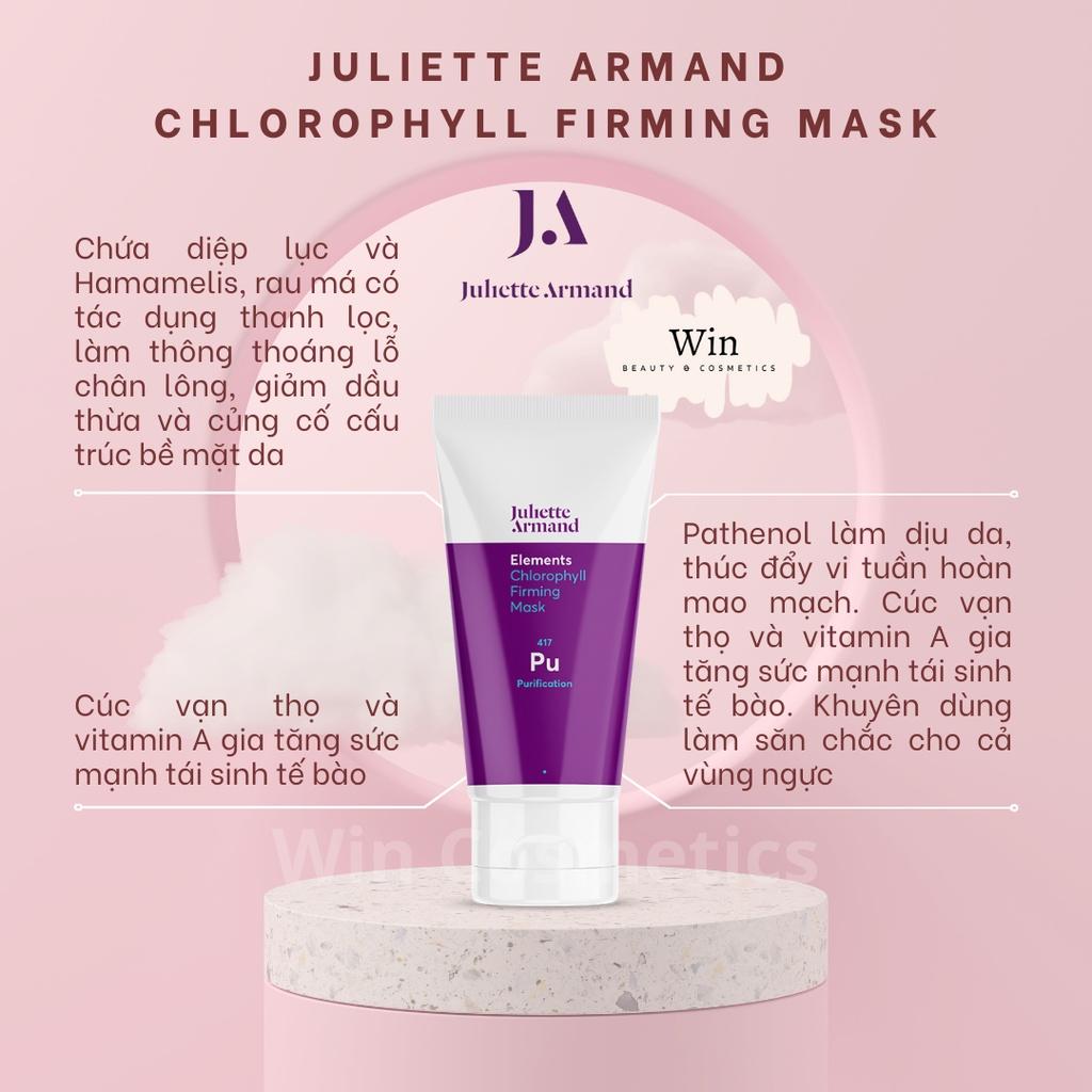 Mặt nạ Juliette Armand Chlorophyll Firming Mask diệp lục săn chắc cho da dầu và da hỗn hơp