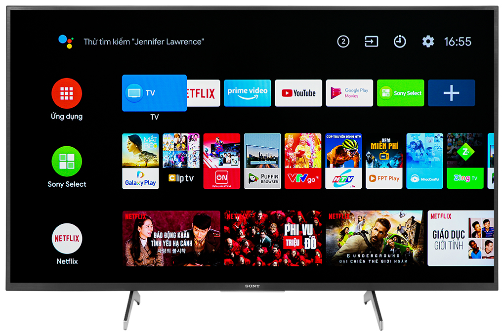 Android Tivi Sony 4K 43 inch KD-43X8000H