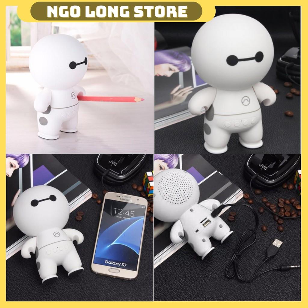 Loa nghe nhạc Bluetooth Mini Baymax A9 Nghe Thẻ Nhớ - USB -