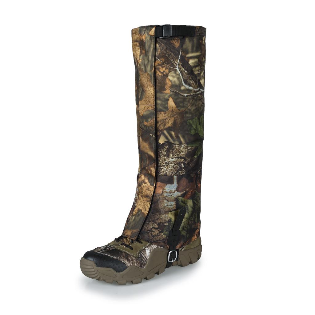2pcs L Camo Outdoor Waterproof Snow Legging Gaiters Shoe Gaiters Boot Cover