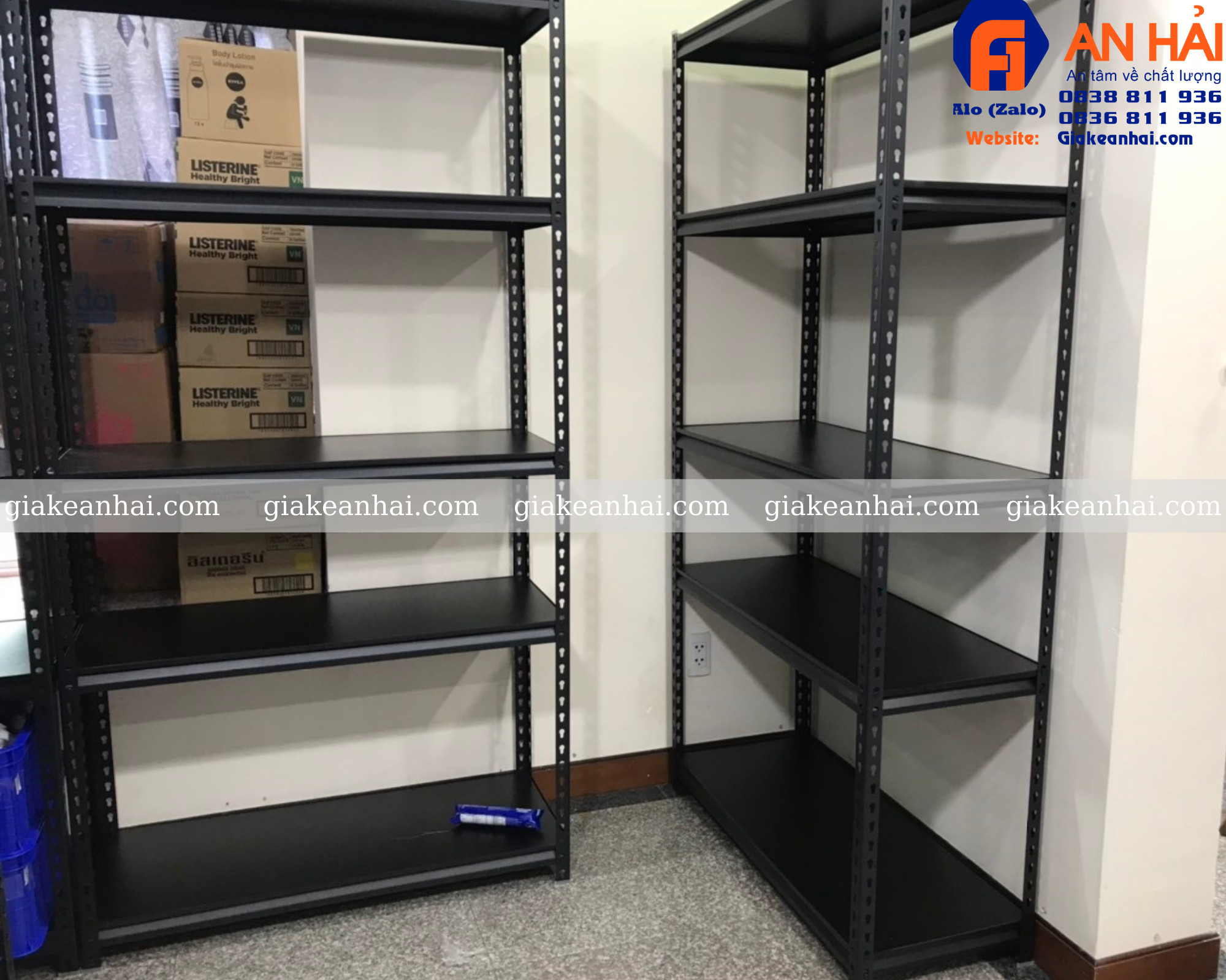 KỆ V LỖ CÀI đa năng không dùng Ốc vít