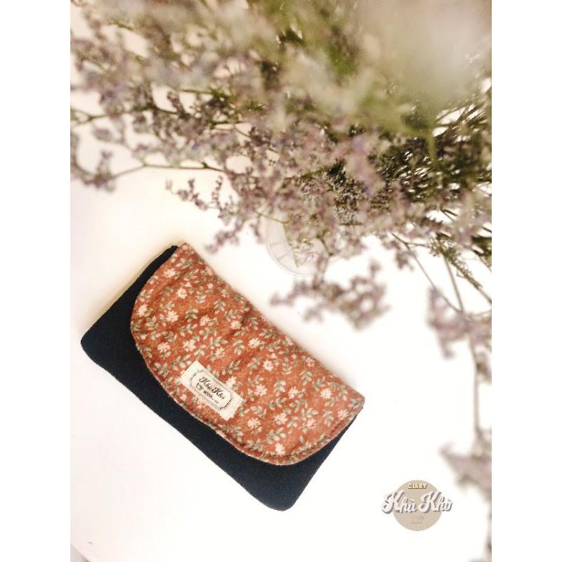 VÍ HANDMADE HỌA TIẾT VINTAGE ảnh shop tự chụp