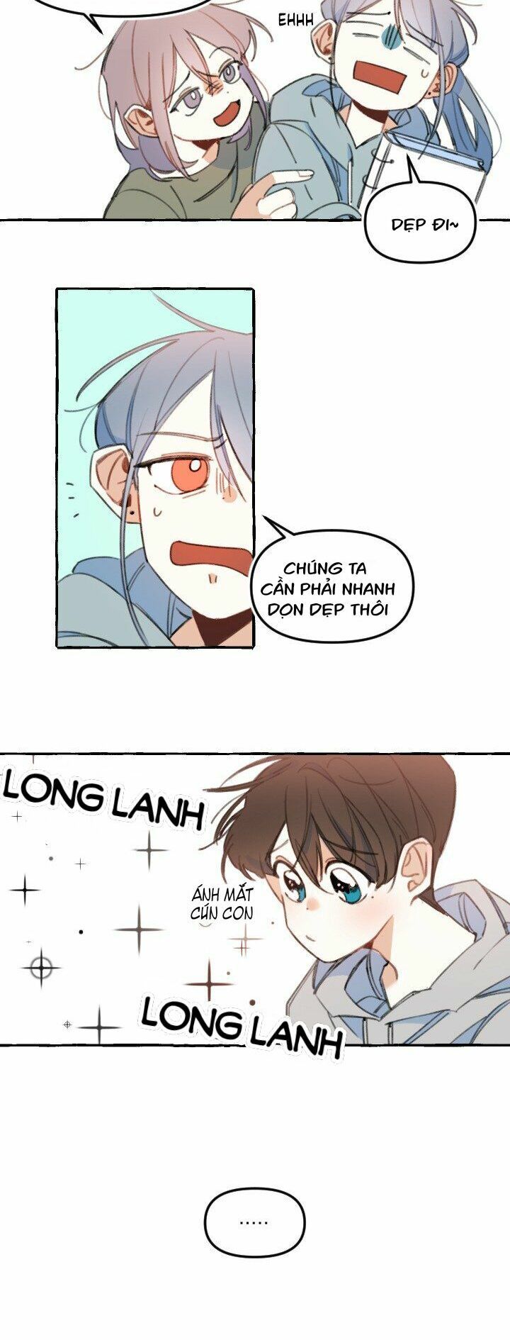 lời yêu thì cần app để dịch không? chapter 3 16