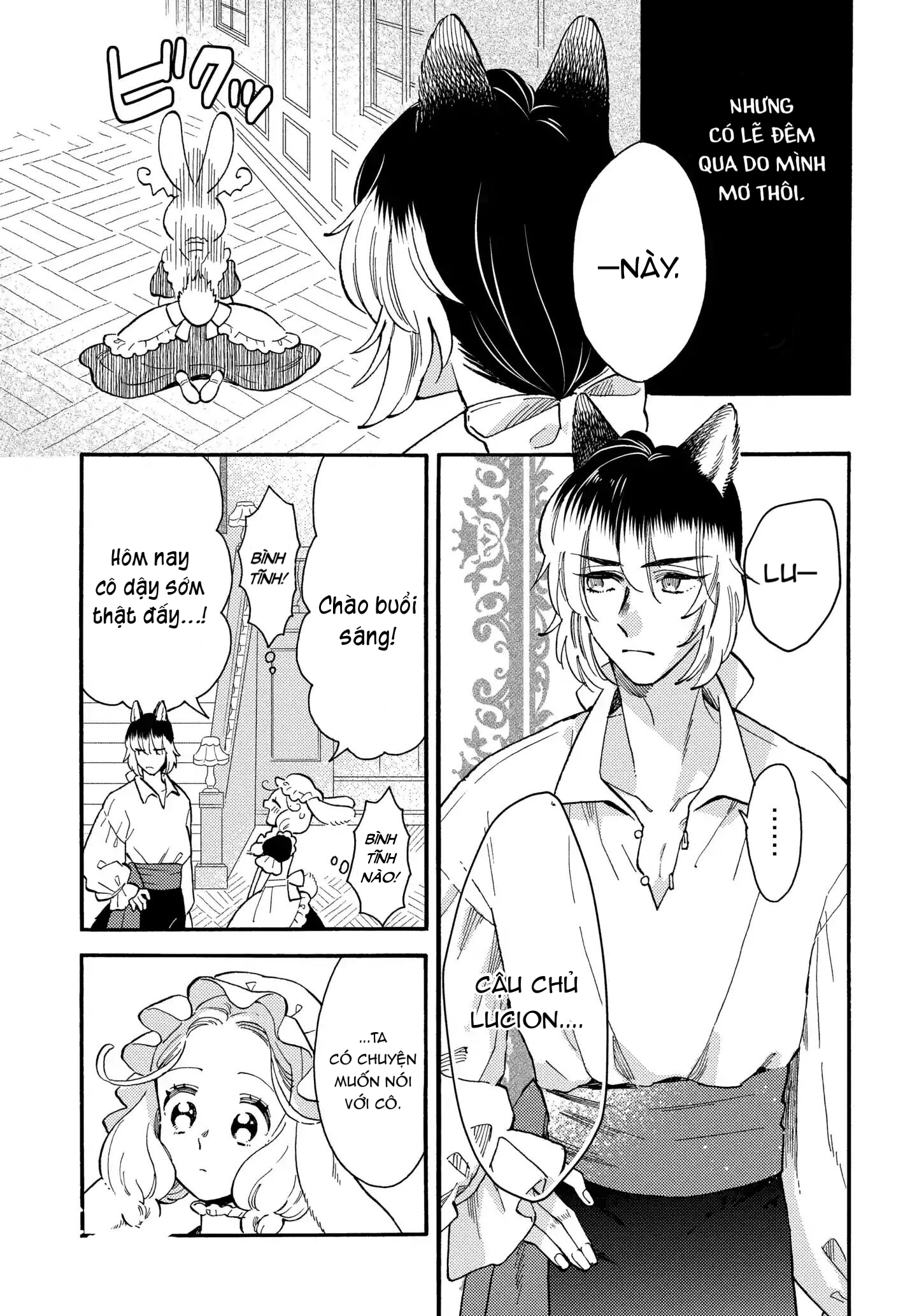 ngài sói và hầu gái thỏ chapter 2.1 4