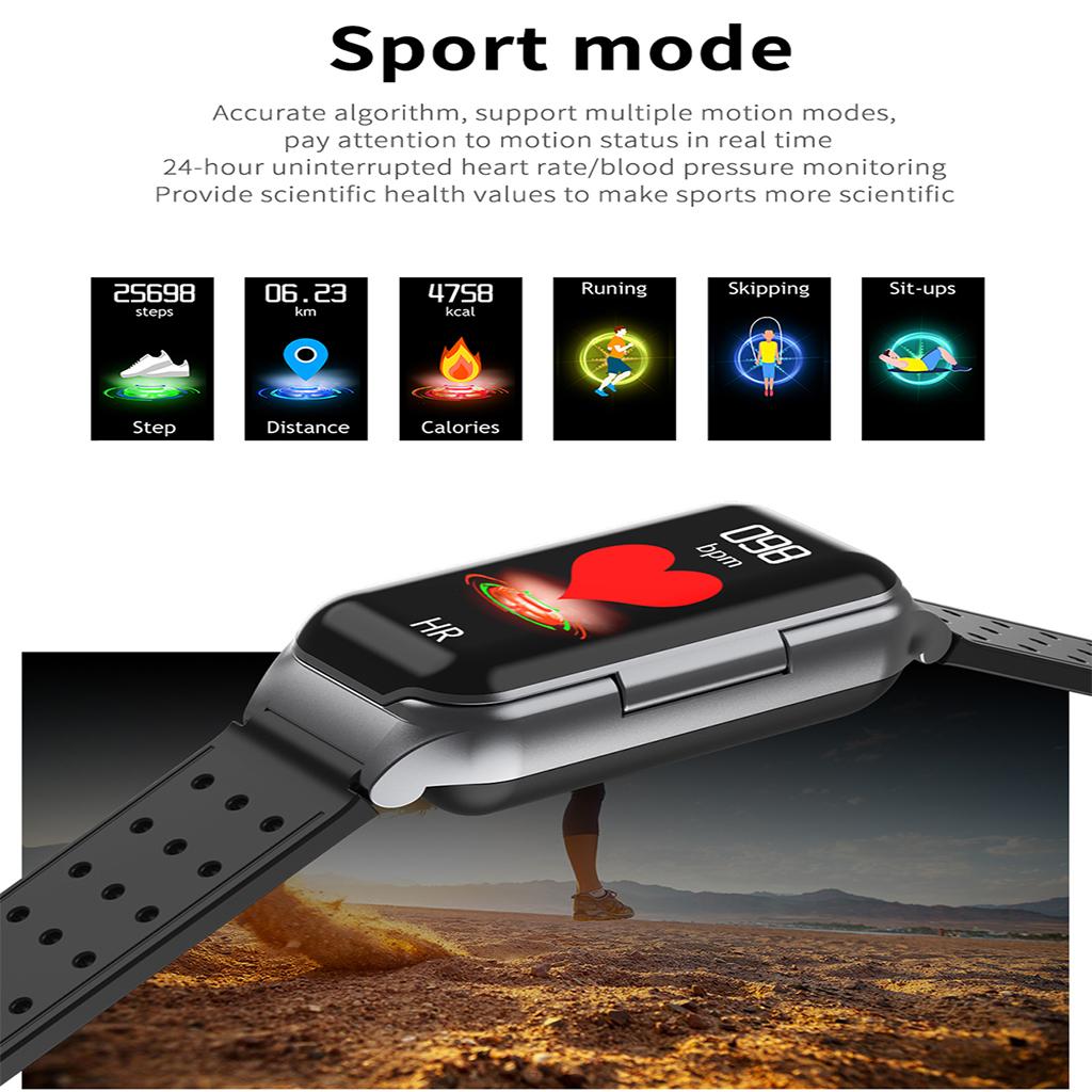 Wireless Headset TWS In-ear Bluetooth Earphone Sport Mini Smart Watch Wristband