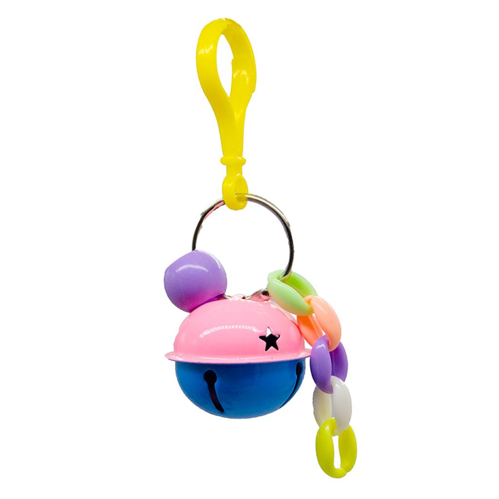 Bird Parrot Toys Hanging Bell Pet Bird Cage Hammock Swing Toy Type 1