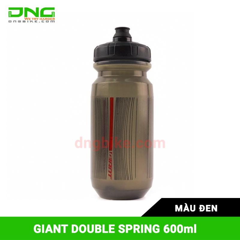 Bình nước xe đạp GIANT DOUBLE SPRING 600ml