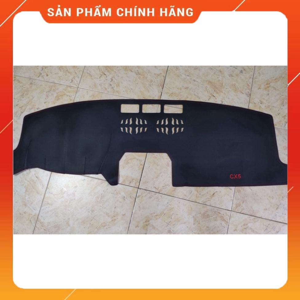 Thảm taplo da vân carbon cao cấp xe CX5. 2018-2021