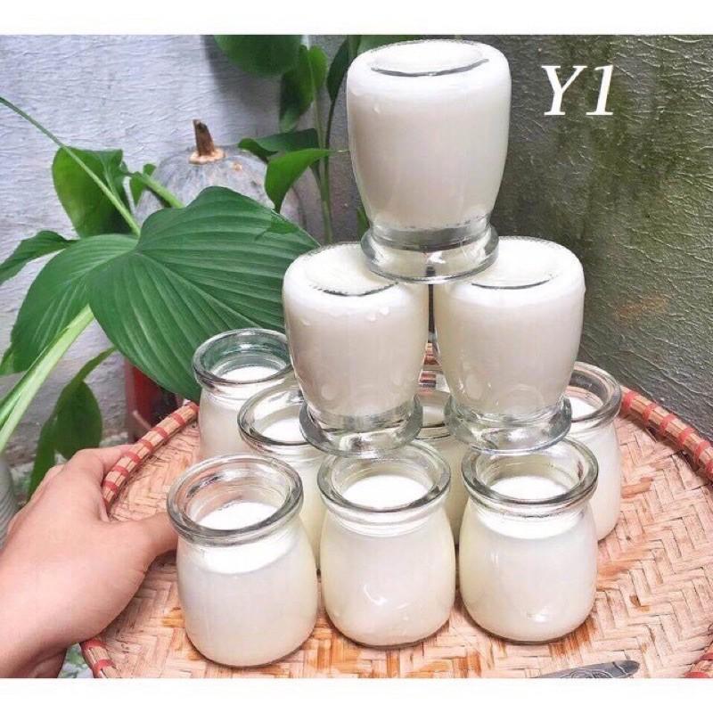 Hũ sữa chua thủy tinh