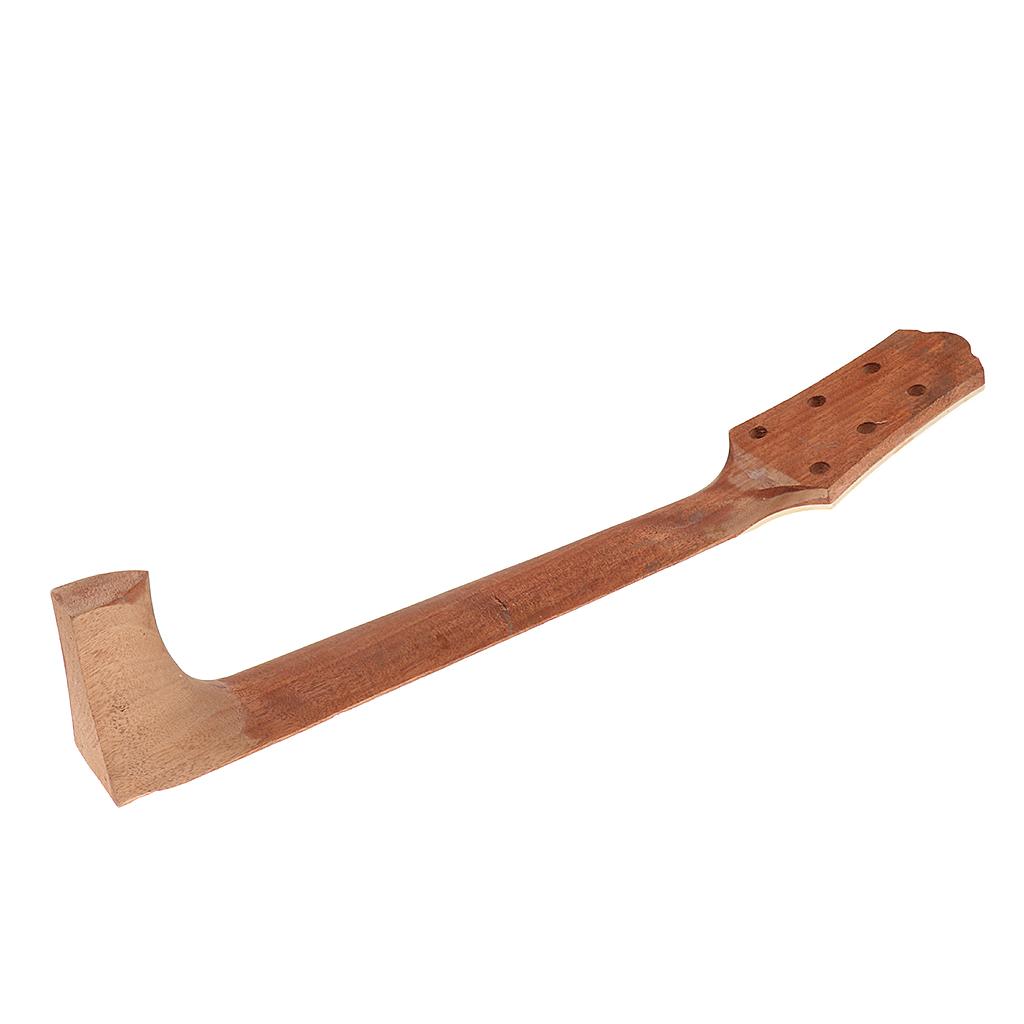 Sunnimix Gỗ Gụ Đầu Đàn Guitar Luthier Phụ Kiện Dụng Cụ Thay Thế Cho Okoume Đàn Guitar