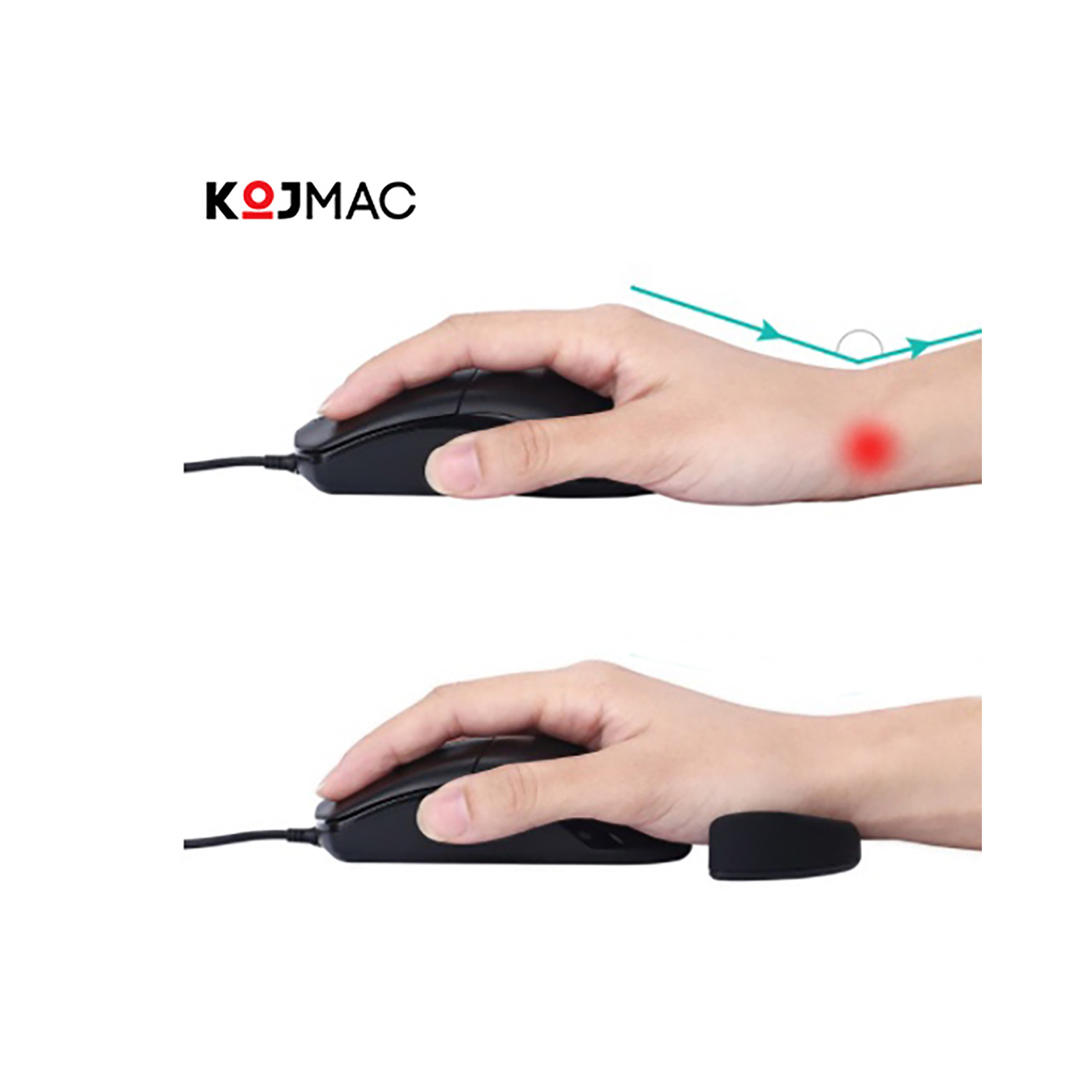 Kê Tay Chuột Công Thái Học Pad Mouse Wrist Rest ( Lót Chuột Silicon Miếng Đệm Đỡ  Cổ Tay Chống Mỏi Chơi Game Siêu Êm Hàng Chính Hãng )