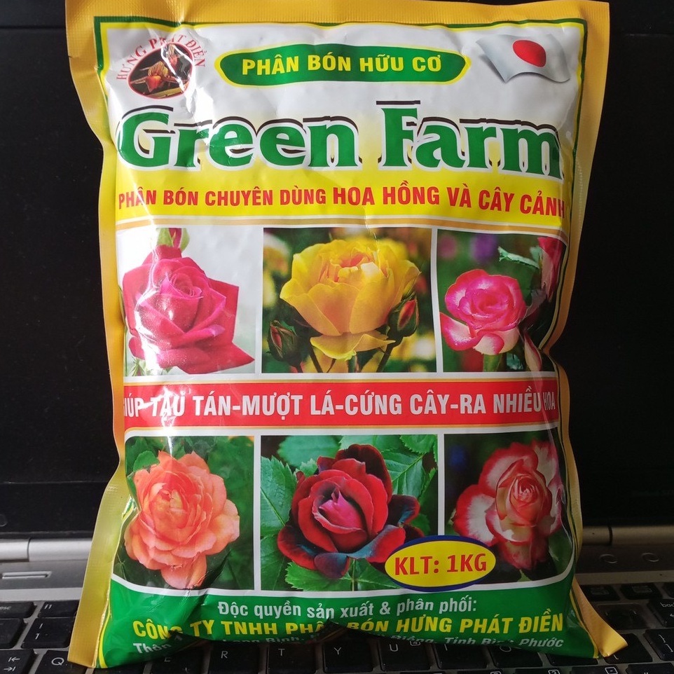 Phân bón chuyên dùng cho hoa hồng và cây cảnh 1kg