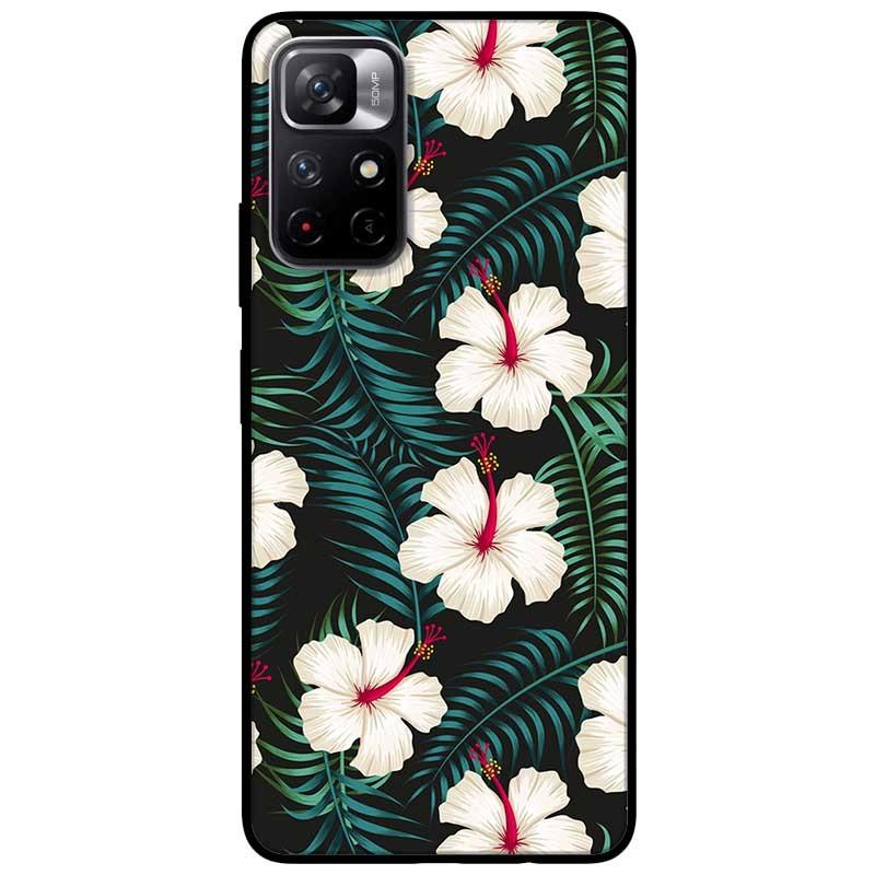 Ốp lưng dành cho Xiaomi Redmi Note 11 5G - Redmi Note 11T - Redmi Note 11S - Hoa Trắng