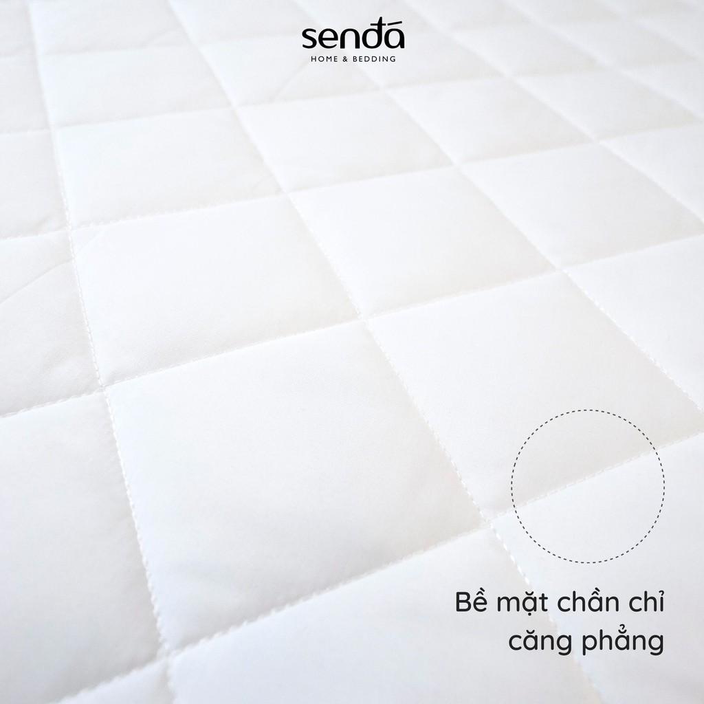 Tấm bảo vệ nệm chống thấm Sen Đá Home Bedding bông Polyester 1m2 1m6 1m8 2m2, tấm lót đệm cao cấp