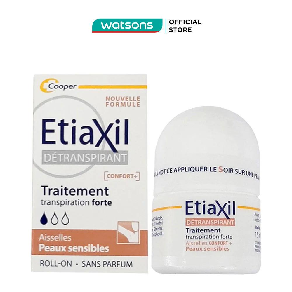 Lăn Khử Mùi Etiaxil Aisselles Confort+ 15ml