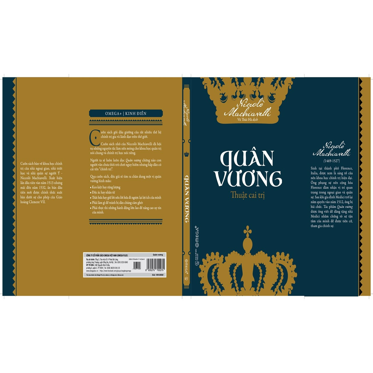 Quân Vương – Thuật Cai Trị (Tái Bản)