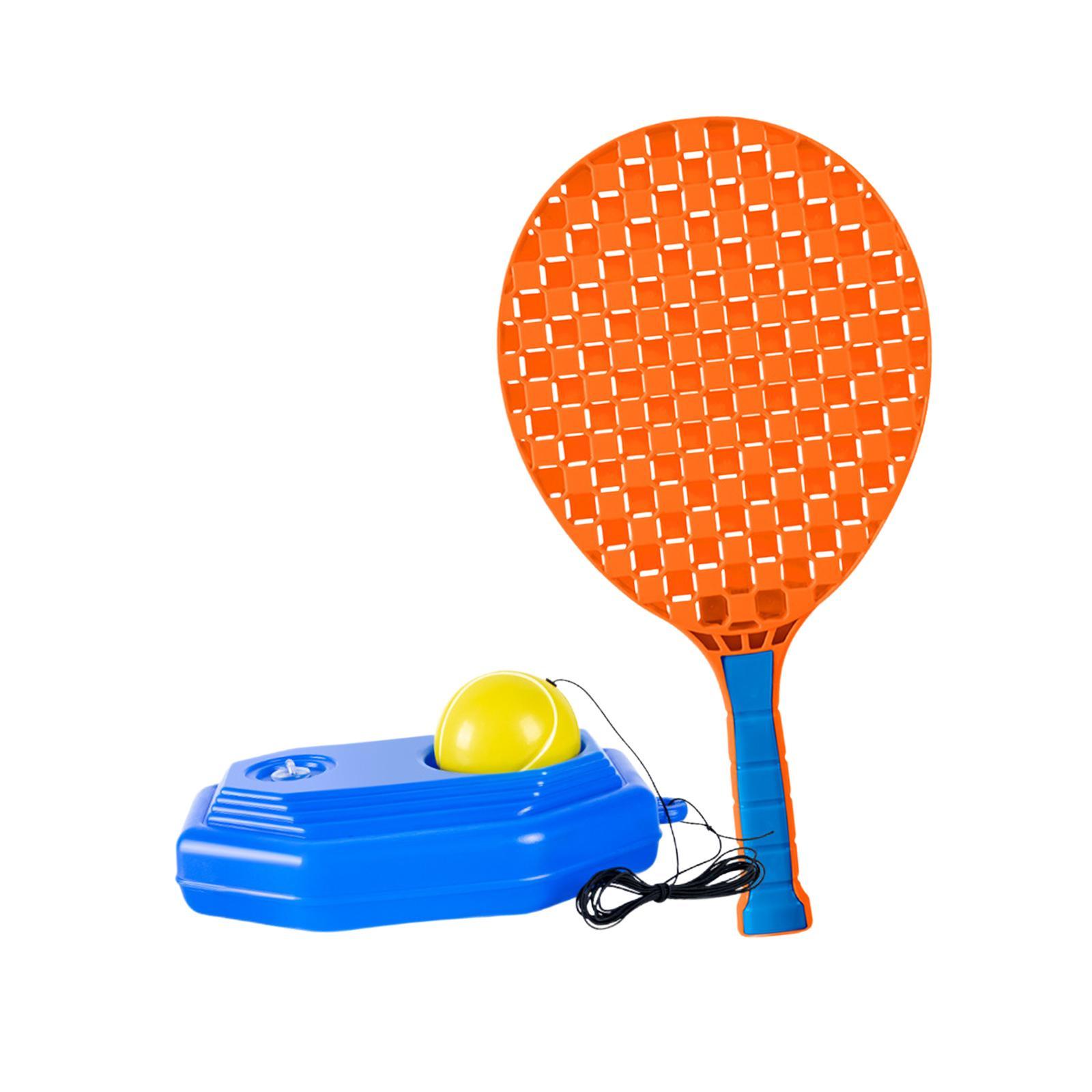 Tennis Trainer Ball with String Tennis Practice Rebounder Tennis Racket Durable Tool Tennis Solo Training for Park Home Gym Exercise
