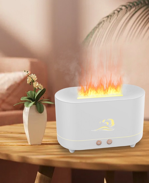 Lò Sưởi Hơi Ấm Mini nhà cửa 4D FireMist - hiệu quả những ngày đông lạnh