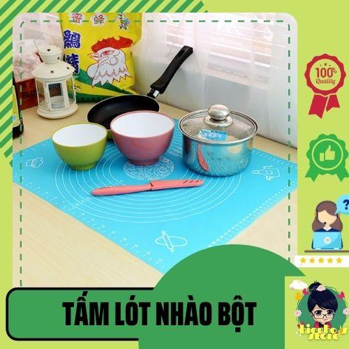 Tấm Lót Nhào Bột Cán Bột Làm Bánh Bằng Silicone Chống Dính HH0041