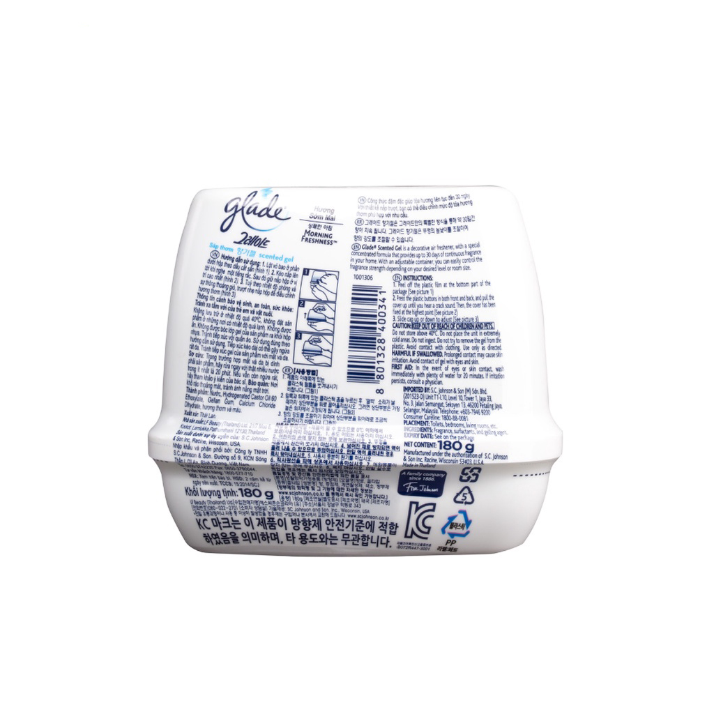 Sáp Thơm Glade Hương Sớm Mai 180g