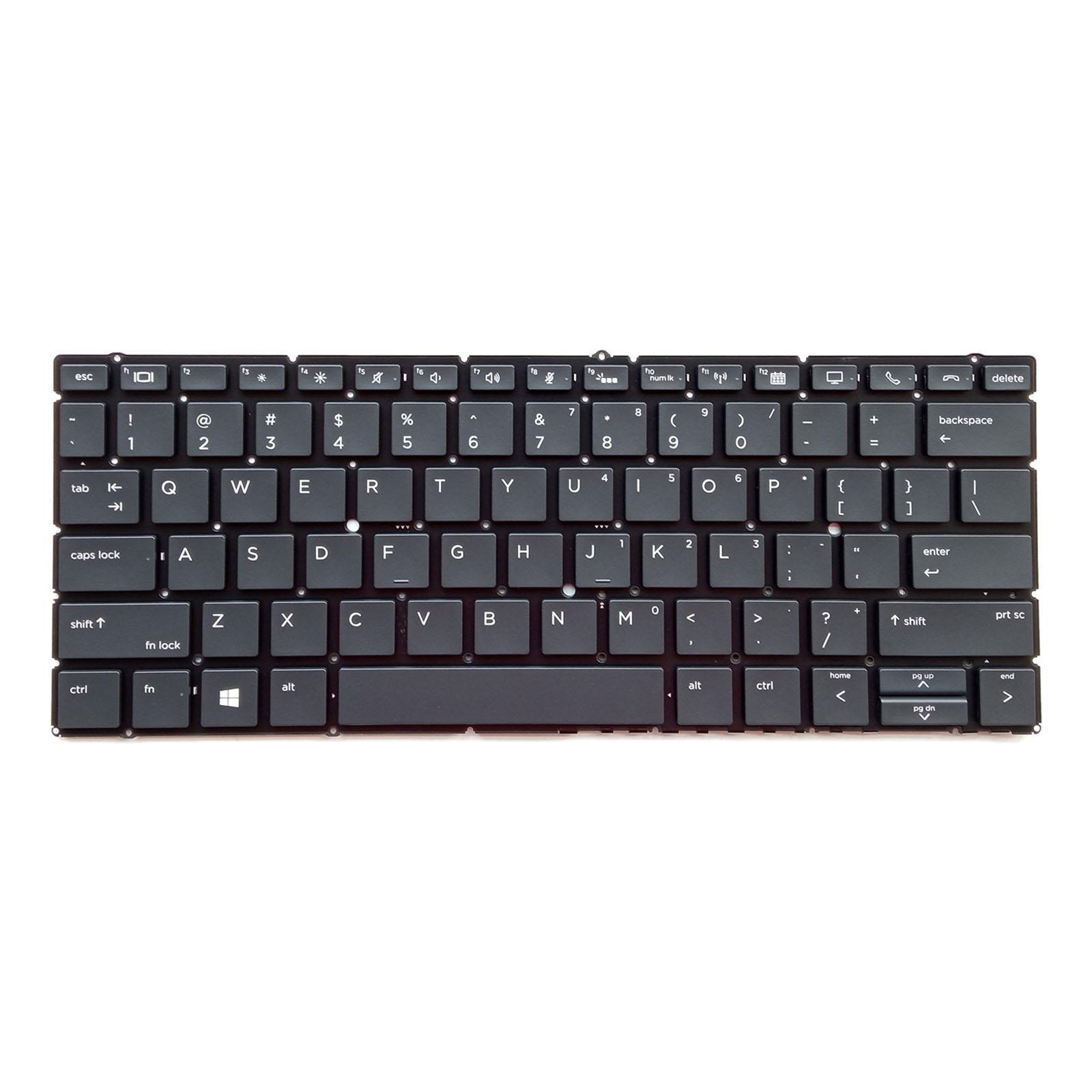 Laptop Keyboard US English with Backlit for HP x360 830-G5