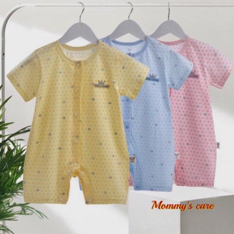 Body cotton sợi tre tự nhiên thoáng mát, an toàn cho bé 0-12m