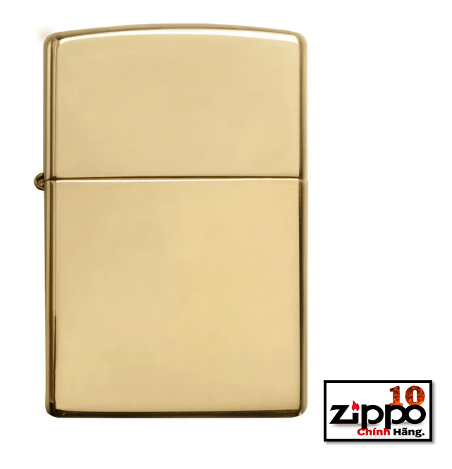 Bật lửa Zippo Armor 169 - VÀNG BÓNG DÀY High Polish Brass - Chính hãng 100%