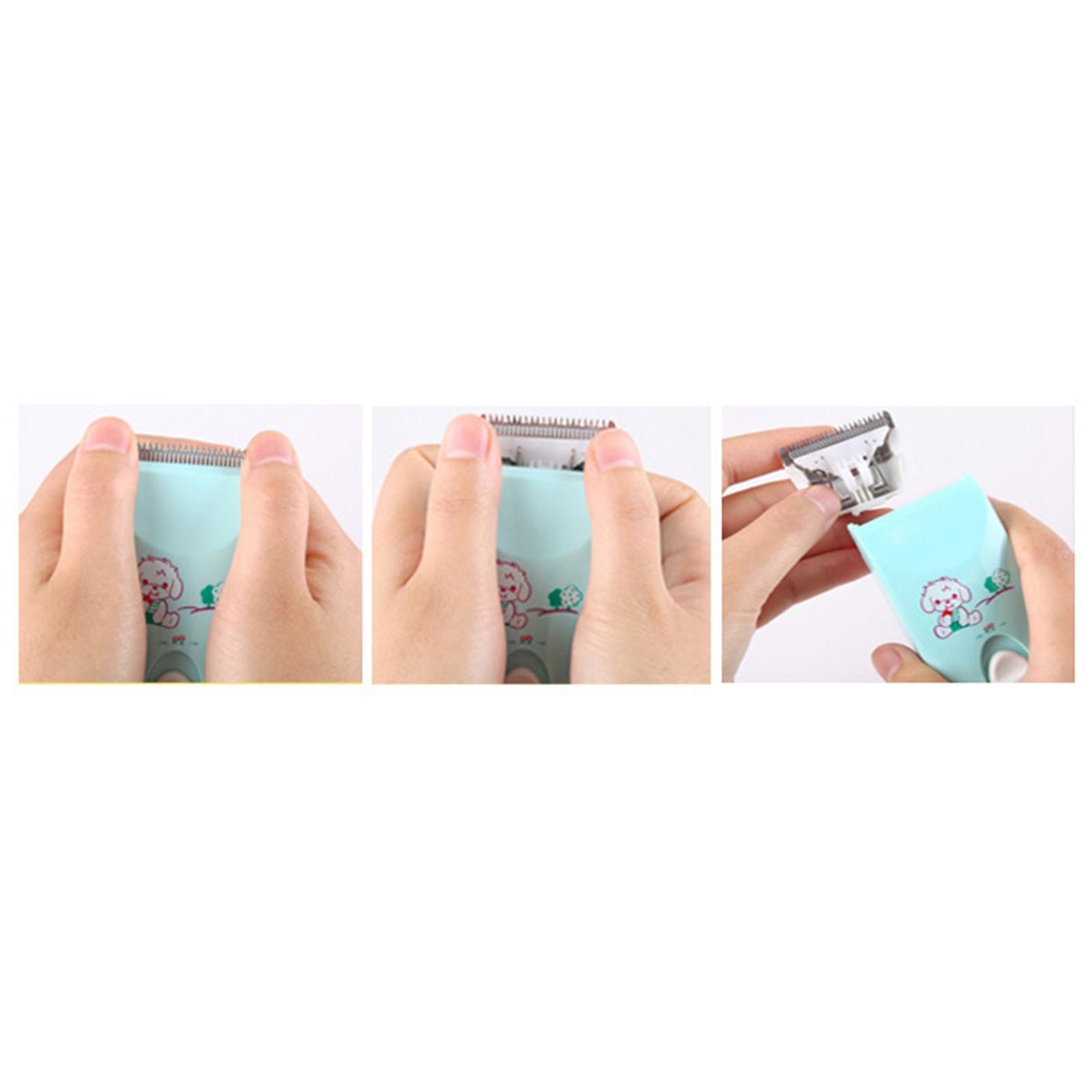 Cordless Electric Hair Clippers for Kids USB Charging R Round Cutting Unit