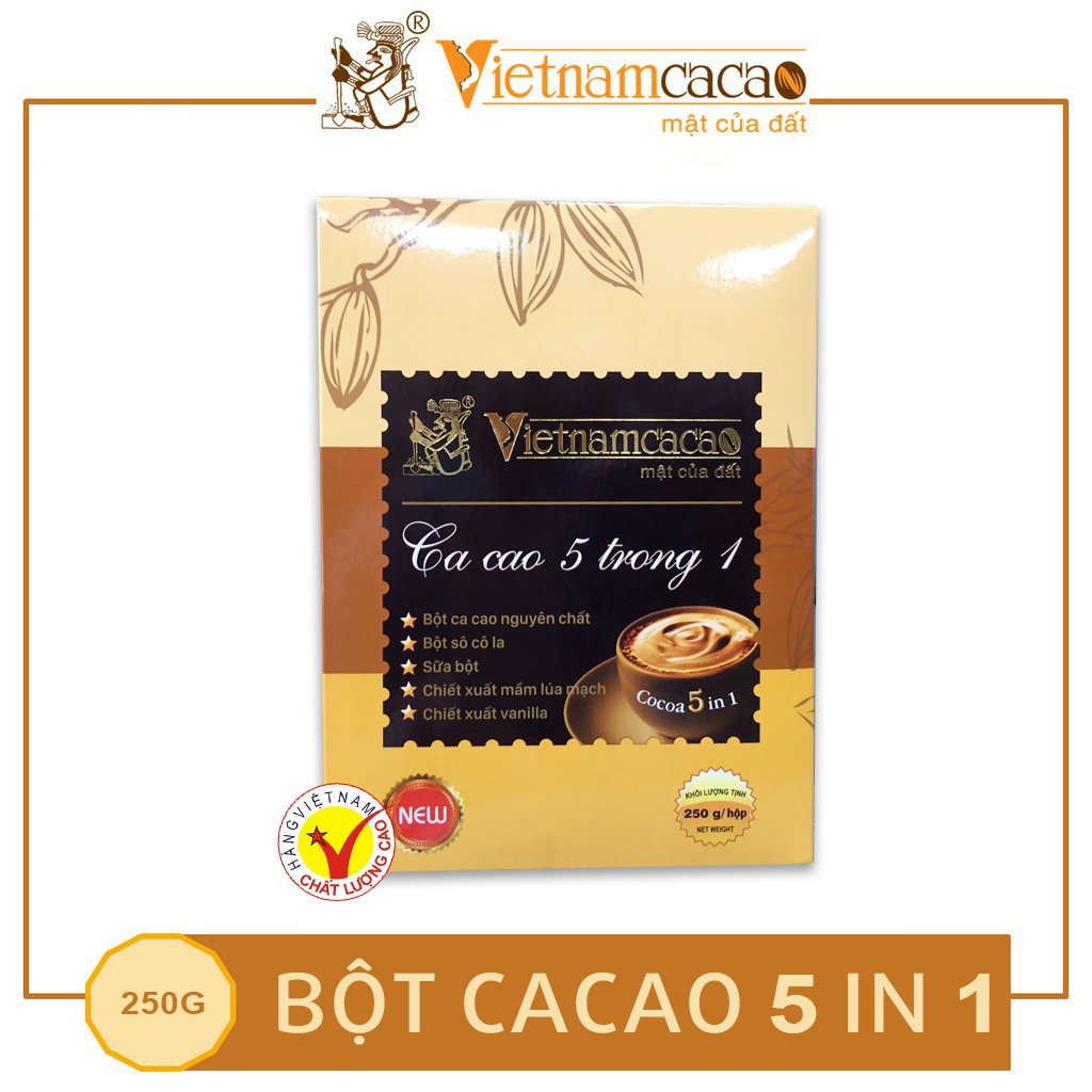 Ca cao 5 In 1 Vietnamcacao (250g)