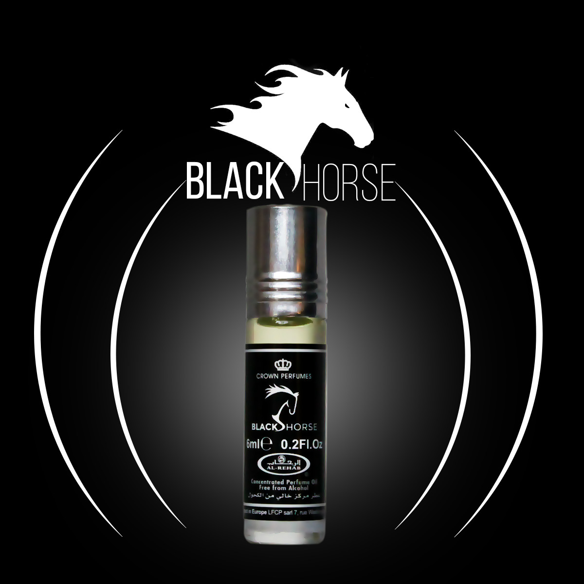 Tinh dầu nước hoa Dubai_ BLACK HORSE Al-Rehab_ UNISEX (Hàng chính hãng)