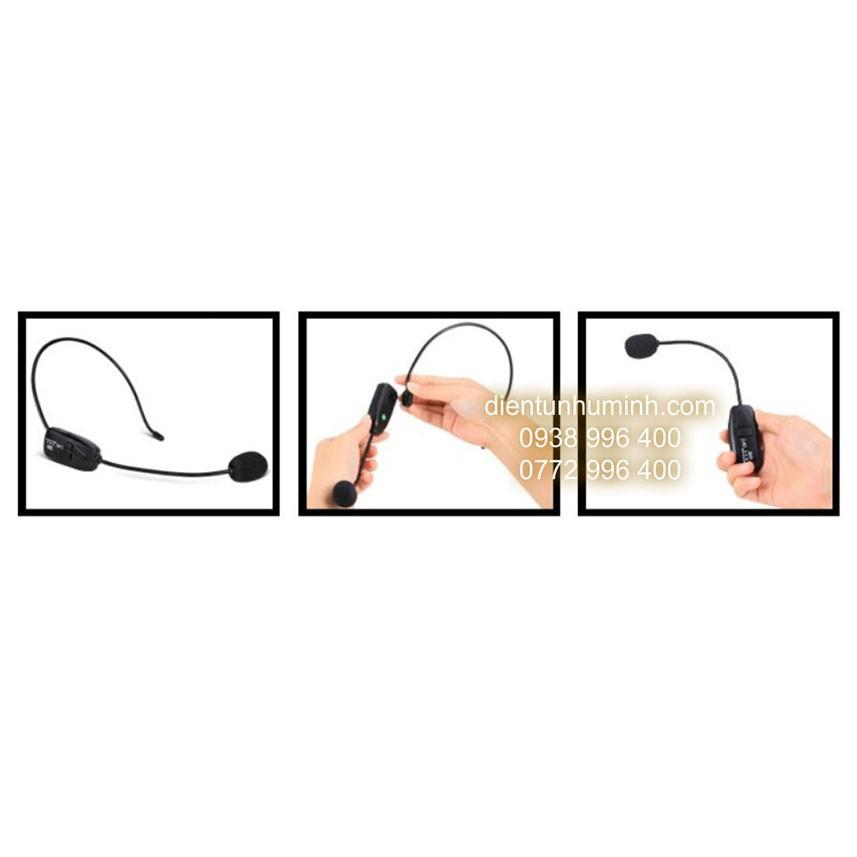 Máy trợ giảng không dây SonSN-202 + Mic 2.4G UHF Wireless Sóng xa