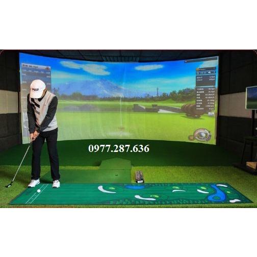 Thảm Tập Golf Putting Mat PGM Tại Nhà Chất Liệu Thảm Nhung Mềm Mịn Cao Cấp TT005 - Hàng Chính Hãng