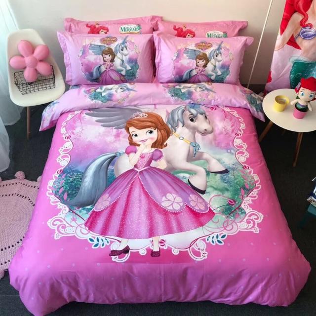 Set Cotton Disney Hàng Nhập Khẩu Dành Cho Các Bé 4 Món Dễ Thương
