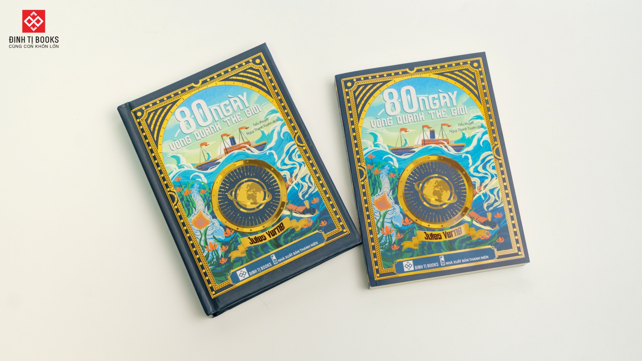 Sách 80 Ngày Vòng Quanh Thế Giới – Đinh Tị Books