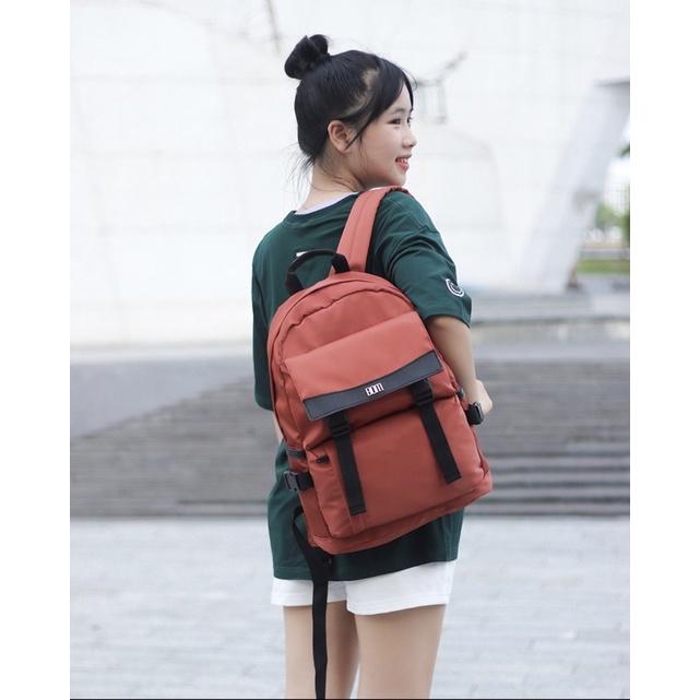 Balo học sinh, sinh viên thời trang unisex với chất dù cao cấp nhẹ bền - BOM
