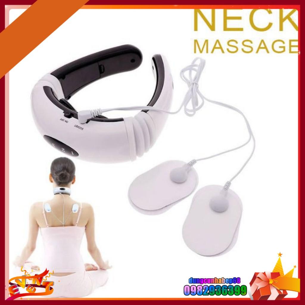 Máy Massage Cổ Vai Gáy Trị Liệu 5 Chức Năng Cao Cấp