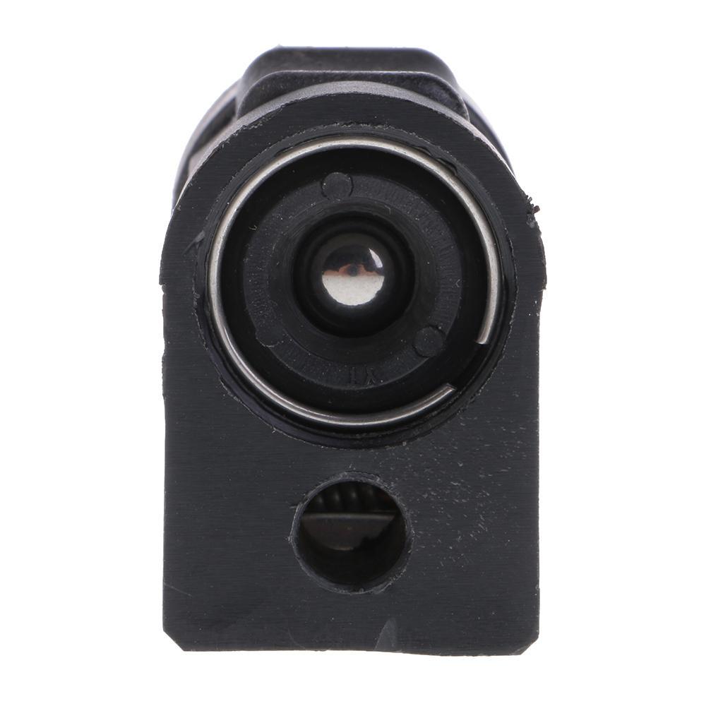 2  Line Tank Connector for  Outboard Motor Engine 6mm Hose Black