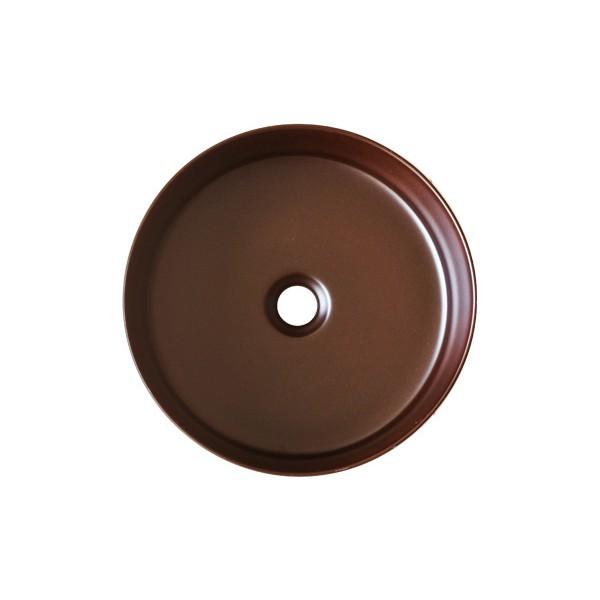 Chậu sứ màu nâu SU521