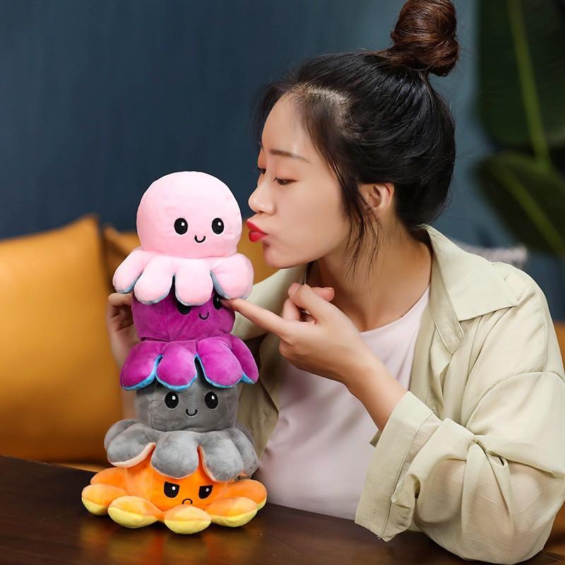Thú nhồi bông Bạch tuộc cảm xúc 2 mặt BABY - HOT nhất 2021 - MiuSua